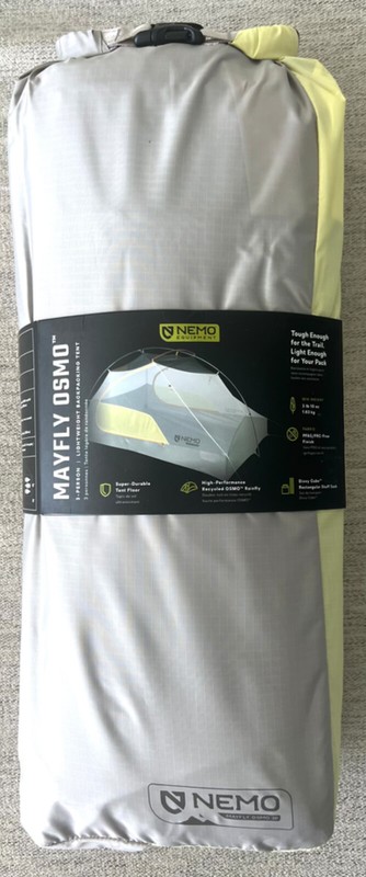 NEMO Mayfly OSMO 3 Person Lightweight Backpacking Tent
