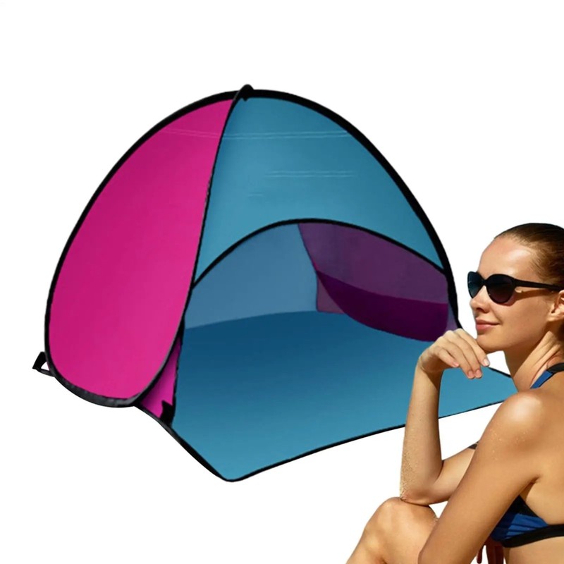 New Portable Sun Shelter Outdoor Mini Sunbathing Head Tent Portable Windproof Mi gallery