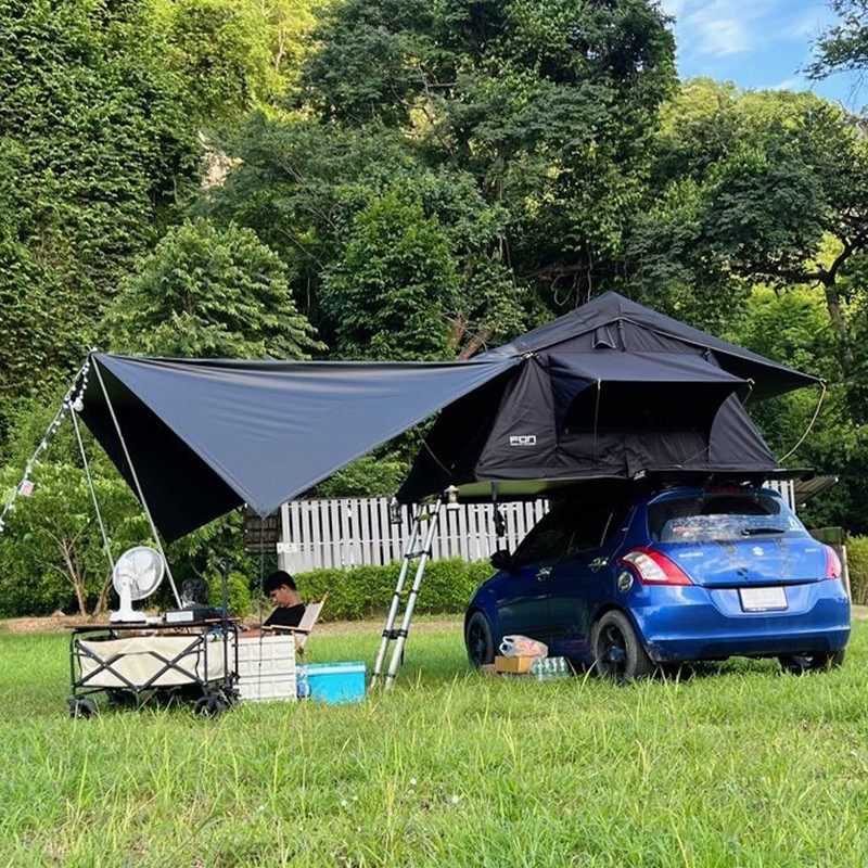 Waterproof Car Tarp Awning Awning 8000mm UV Resistant Awning Front Pe... gallery