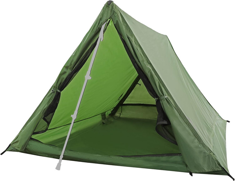2-Person Trekking Pole Tent for Backpacking – Ultralight A-Frame Backpacking Ten