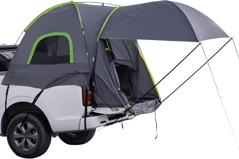 Truck Bed Tent for 2-3 People, Waterproof, Fits 5-8.2 Ft Trucks, Easy Setup gallery