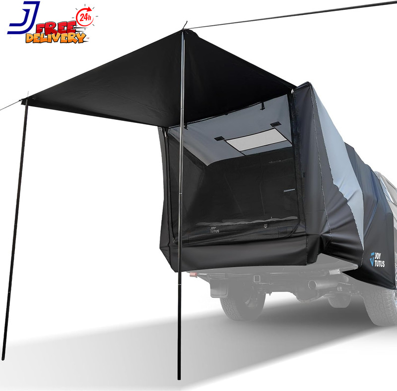 Truck Tent with Awning Truck Bed Tailgate Tent Pickup Camping Tent Canopy (Only