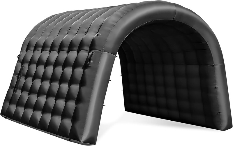 Sewinfla 10x10x9ft Inflatable Tunnel with Internal Blower for Advertising Events