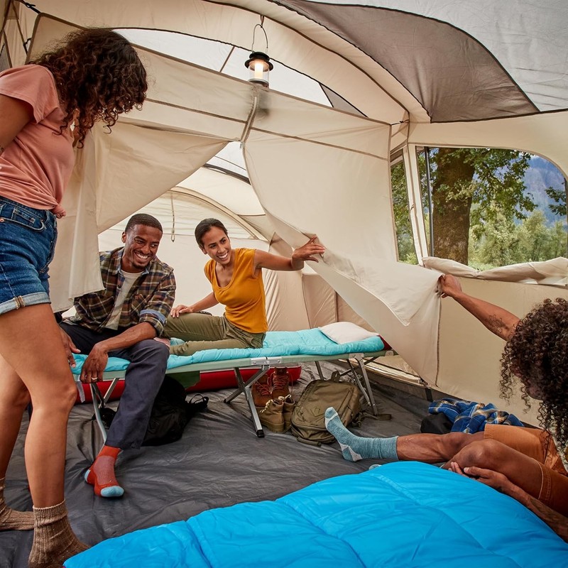 Coleman WeatherMaster 10-Person Camping Tent with Rainfly&Room Divider,Pfas-free gallery