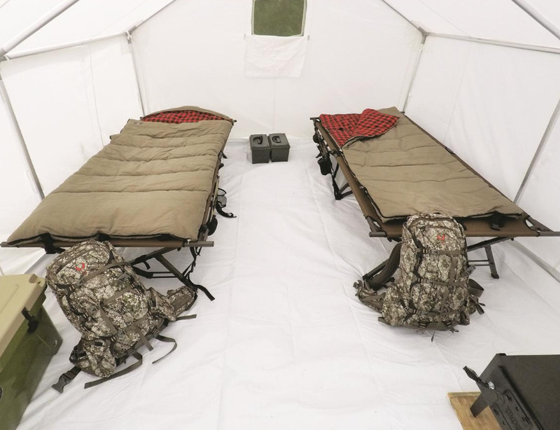 Water Resistant 10X12′ Canvas Tent Floor Heavy-Duty PVC Flooring for Wall Tent