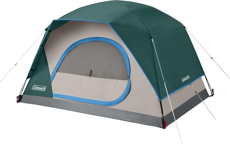 Skydome Tent with 5 Minute Setup, 2/4/6/8-Person Weatherproof Tent with Rainfly gallery