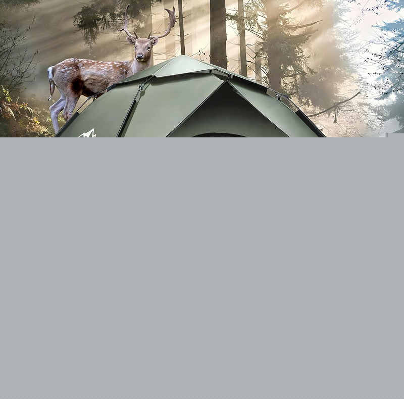 Camping Tent 2/3/4 Person Instant Pop up Tents for Camping – 40S Automatic Easy