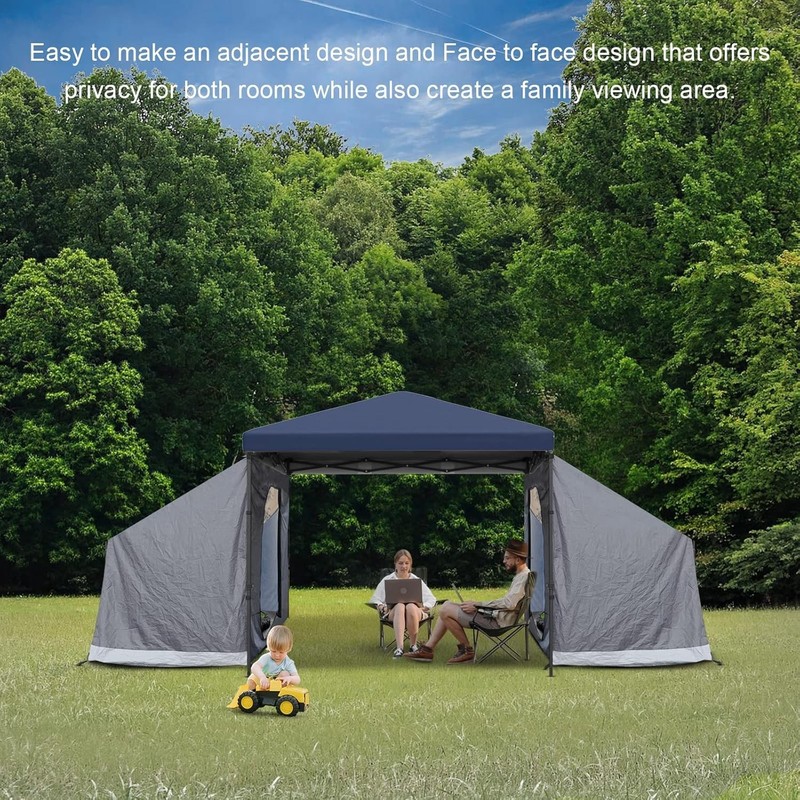 Windproof Side Canopy for Outdoor Activities gallery