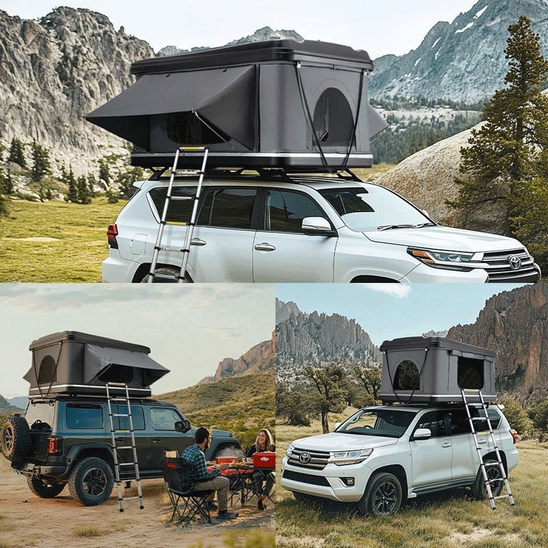 Roof Top Tent Assesories for Offroad Trailer Foldable Car Camping Roof TopTent gallery