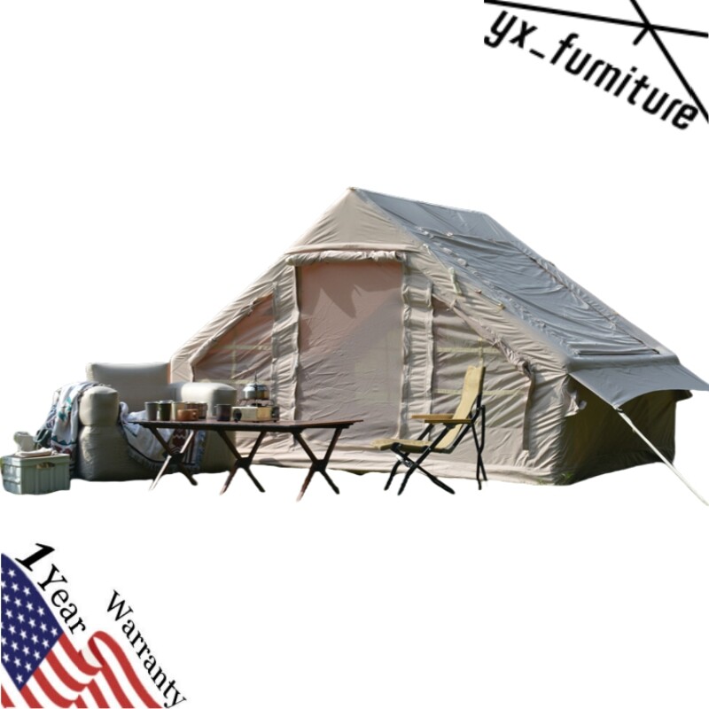 4-6Pax Inflatable Camping Tent Glamping Tent Waterproof Windproof Portable House