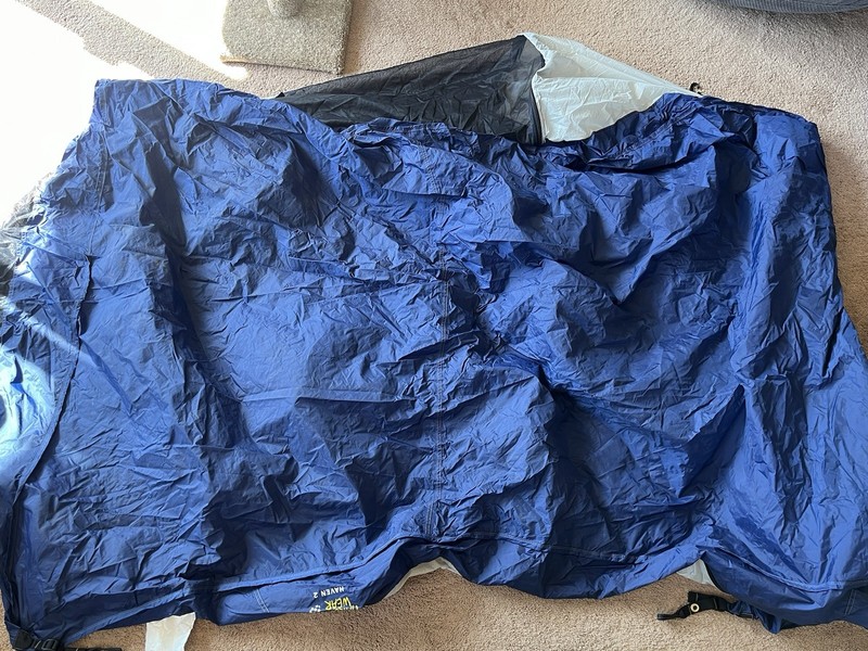 Mountain Hardwear Haven 2 Tent w Stakes & Poles, No Rain Fly, Made in 2005 gallery