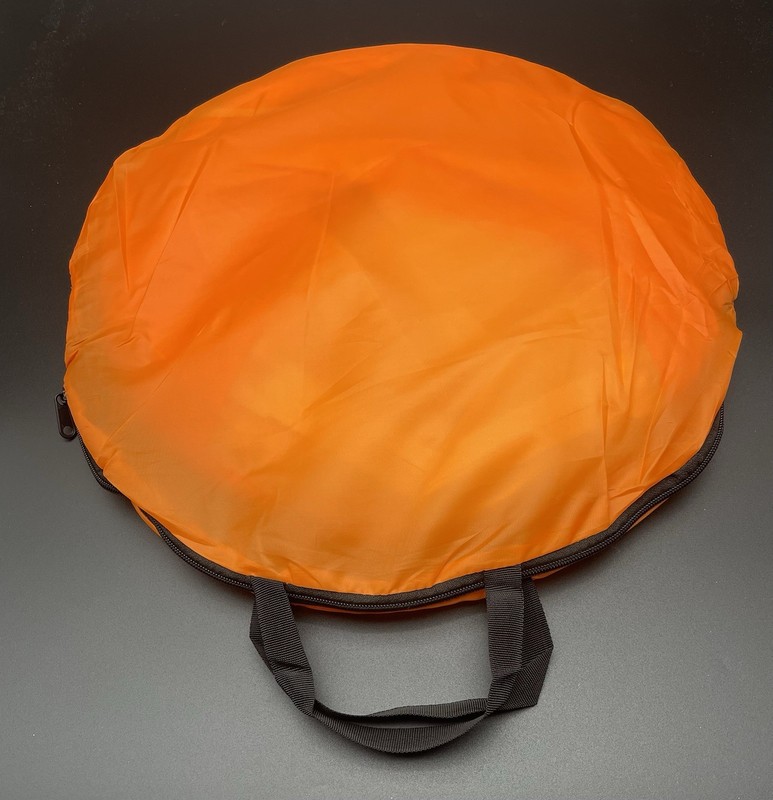 Neon Orange Pop up One Person Tent. New
