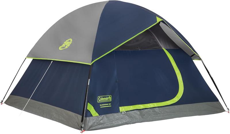 Sundome Camping Tent with Rainfly, 2/3/4/6 Person Tent Sets up in 10 Mins, Weath