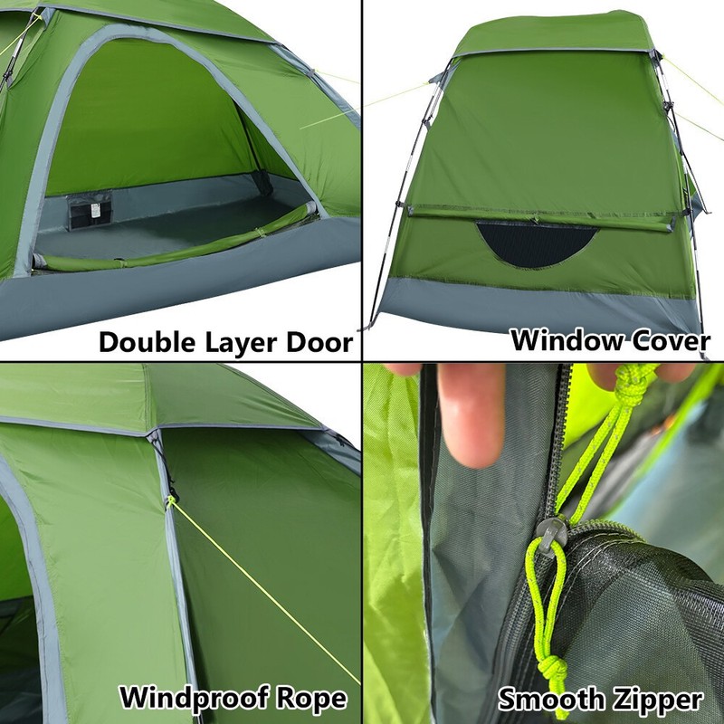 Waterproof 1 Person Camping Backpacking Tent Ultralight Fr Outdoor Hiking Travel gallery