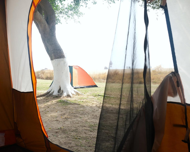 KTT Extra Large Tent 6-10-12-14 Person(A),Family Cabin Tents,2 Rooms,3 Doors and gallery