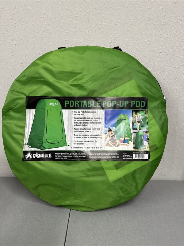 GIGATENT ST-002 POP UP POD PORTABLE ROOM, lightweight with carrying case