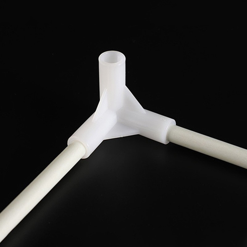 20 Pcs Plastic Canopy Tent Pipe Fittings Awning Tent Pole Connectors gallery