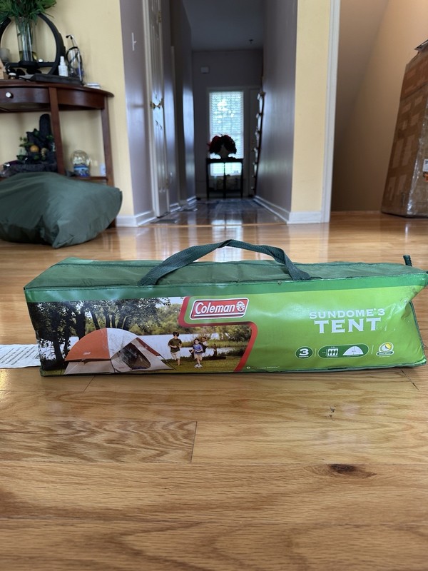 Coleman Sundome 3 Tent New