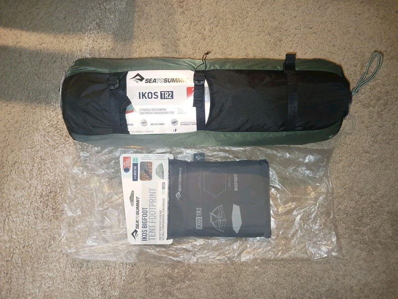 Sea to Summit IKOS Lightweight Tent 2-Person 3-Season +IKOS Footprint NEW Bundle