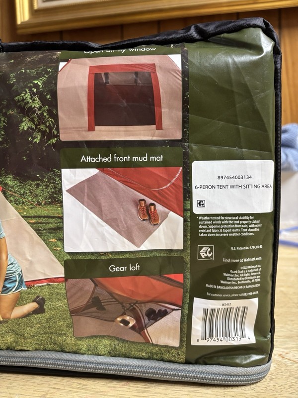 6 Person Dome Tent with Sitting Area Ozark Trails gallery