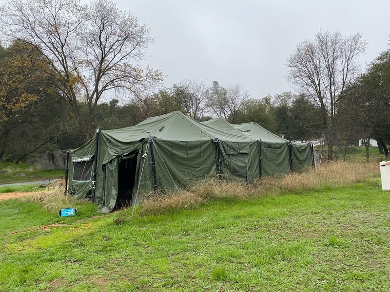 Modular Medium Camouflage Green Shade #483 Tent | 8340-01-456-3628 gallery