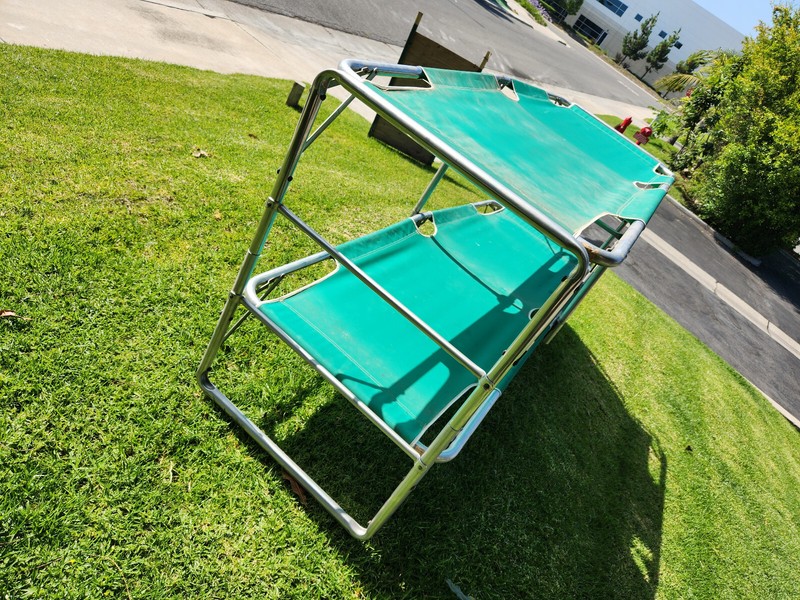 Kids Tent Camping Folding BUNK Beds OUTDOOR 1970'S PICK UP S CALIFORNIA gallery