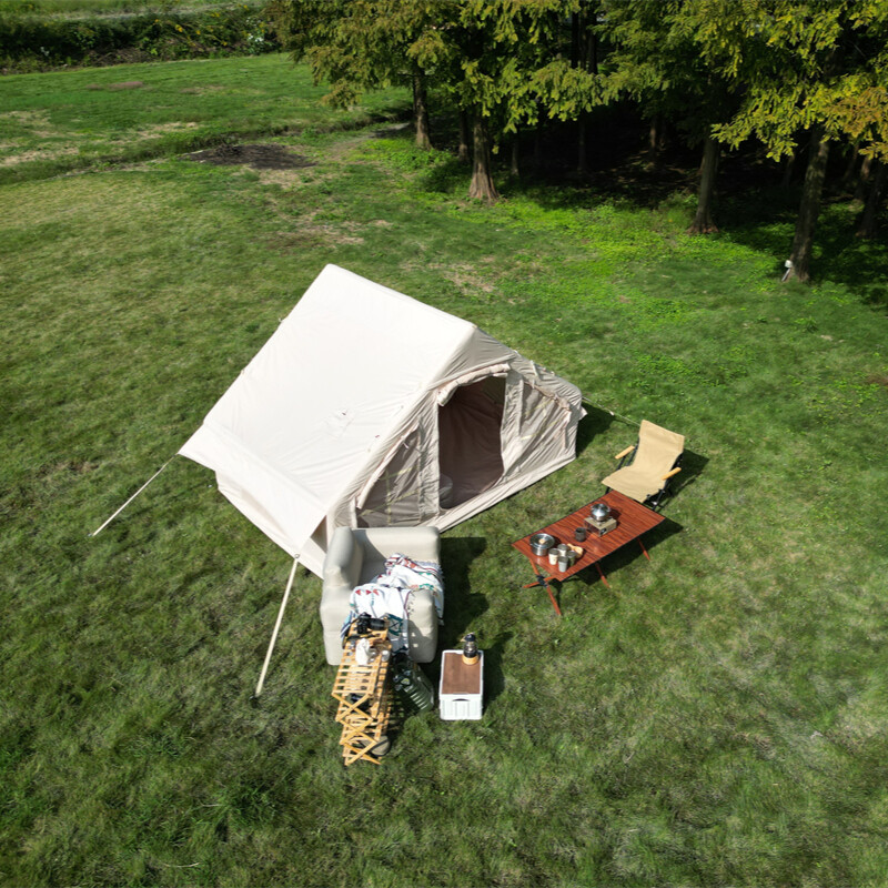 4-6Pax Inflatable Camping Tent Glamping Tent Waterproof Windproof Portable House gallery