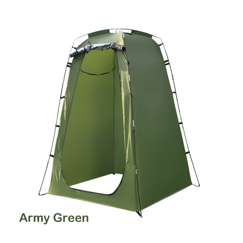 Travel Portable Privacy Tent Breathable Zipper Window Design for Camping Trips