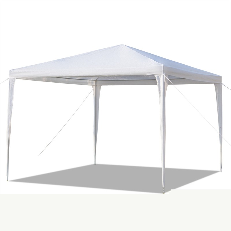 3 x 3m Waterproof Tent with Spiral Tubes White gallery