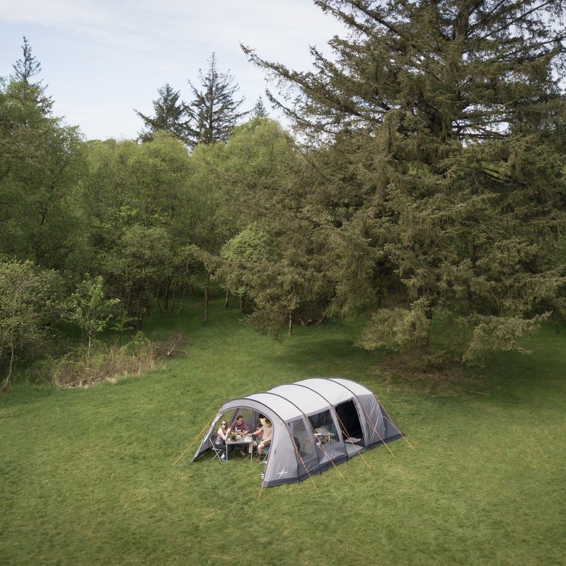 Purbeck 600XL Family Tent, Large 6 Person Tent with 3 Rooms, Enclosed... gallery