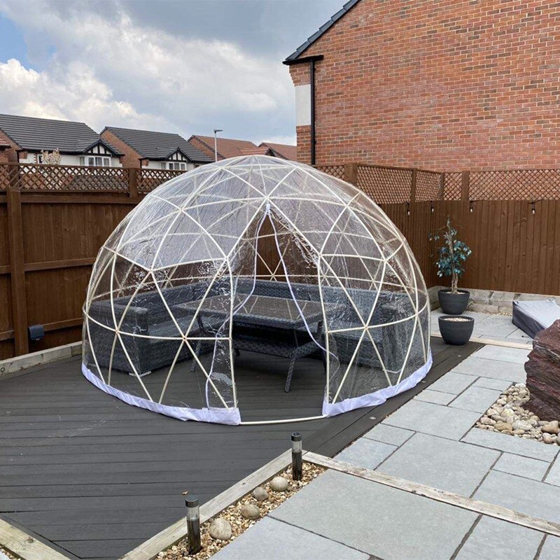 3.6M TPU Transparent Bubble Dome Tent Outdoor Event Party Camping PVC Igloo Tent gallery