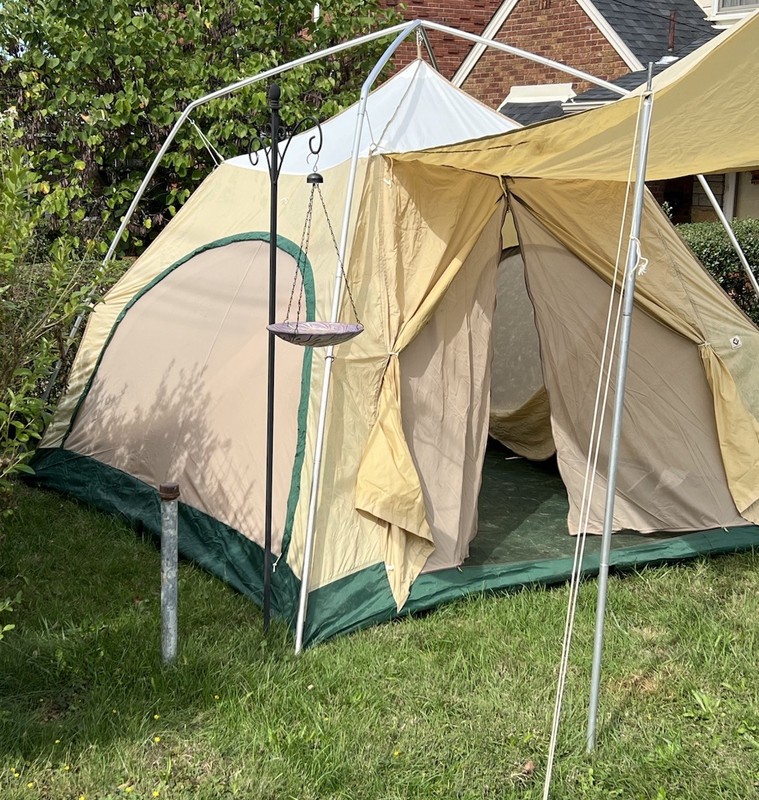 Vintage Diamond Brand 9 X 9 "Southern Star" Cabin Tent 1982 gallery