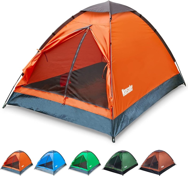 2 Person Camping Dome Tent,Waterproof Lightweight Portable Tents for Outdoor …