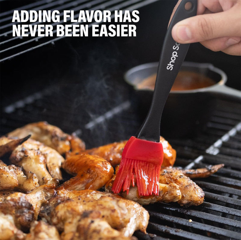 Small Cast Iron Basting Pot with Silicone BBQ Brush – Cast Iron Saucepan for Gri gallery