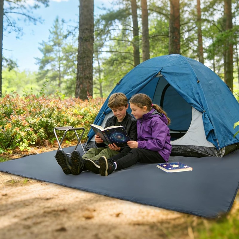 4-in-1 Camping Tarp: Waterproof, Multipurpose Tent Footprint for All Adventures gallery