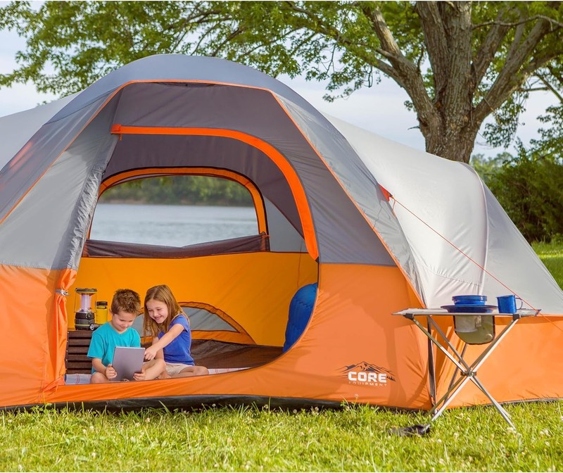CORE Tent for Family Camping, Hiking and Backpacking | 9 Person