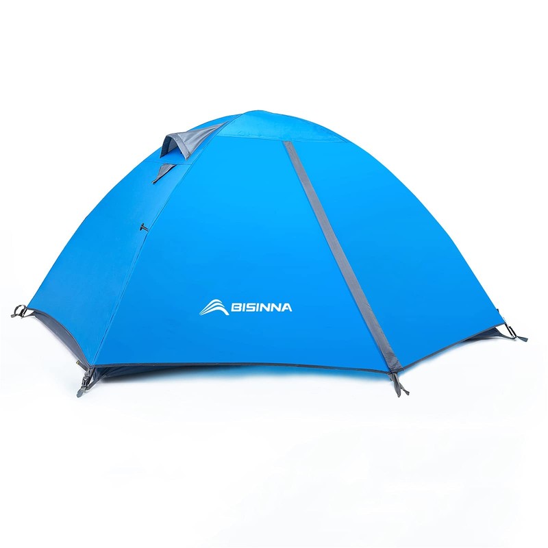 2/4 Person Camping Tent Lightweight Backpacking Tent Waterproof Windproof Doo…