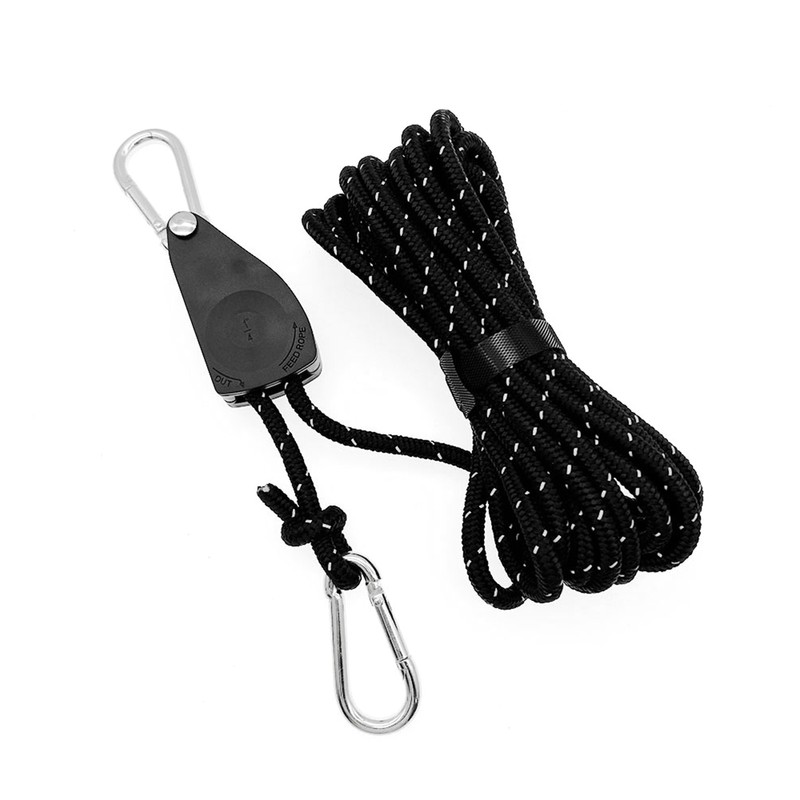 2 Camping Ropes Durable Adjustable Guyline For Tent Setup UZDZ