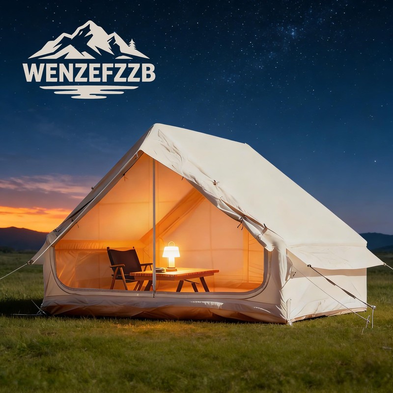 2025 Upgraded Waterproof Inflatable Camping Tent for 5-8 People, No Assembly ... gallery