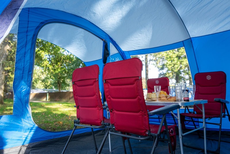 Farnham 500 Stylish 5 Person Tunnel Tent with TBS II for Family Camping at... gallery