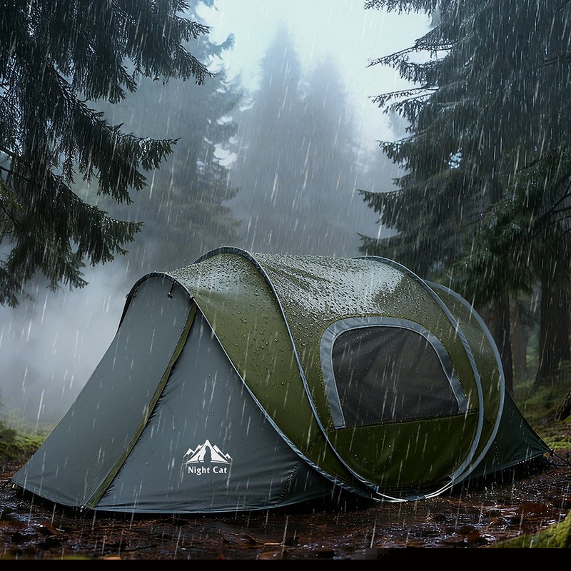 2-4 People Camping Hiking Tent Waterproof Automatic Outdoor Instant Pop Up Tent gallery