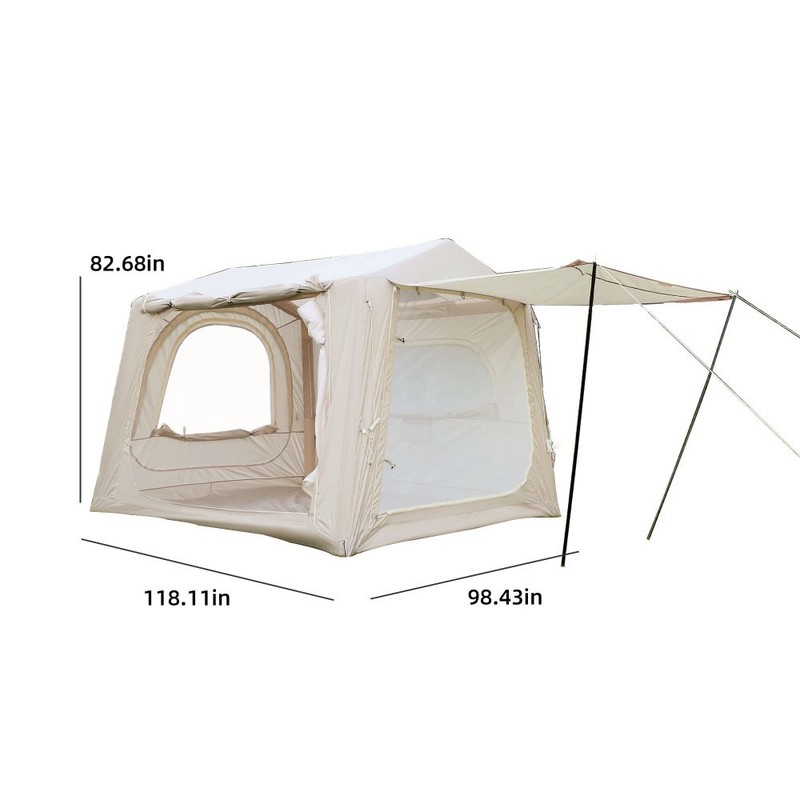 Inflatable SUV Tailgate Air Tent, 4-6 Person Waterproof Camping Tent with Pump gallery