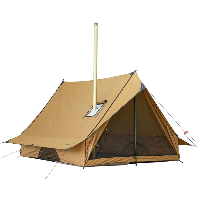 Camping Hot Tent Stove Tent Wall Tent, Chalet 70 Pro, Portable Cabin Tent with...