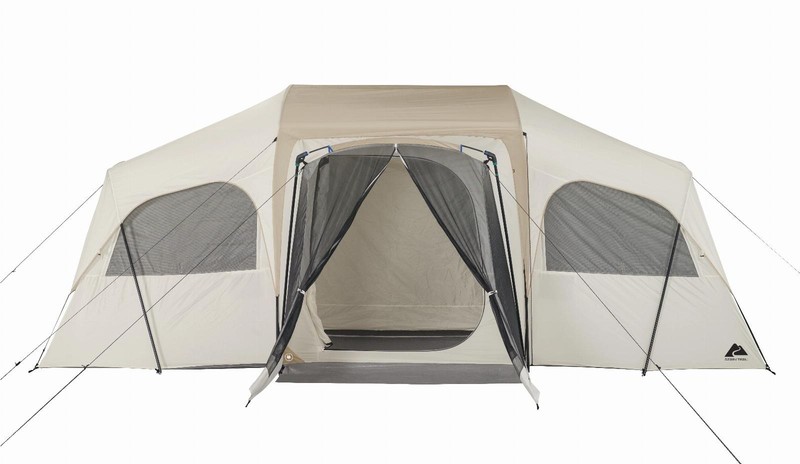 Ozark Trail Glamping Camping Tent Roll Back Fly For Star Gazing Sleeps12-People gallery