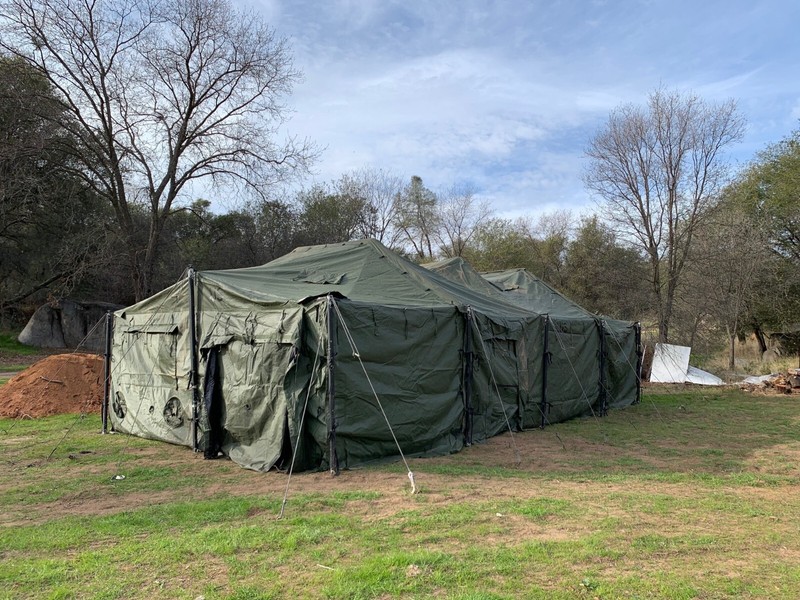 Modular Medium Camouflage Green Shade #483 Tent | 8340-01-456-3628