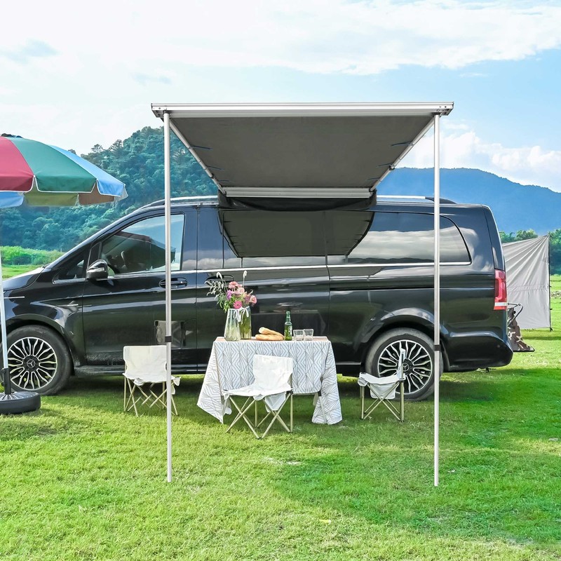 Apluschoice Car Side Awning replacement 4.5x6 Ft Rooftop Tent UV50+ gallery