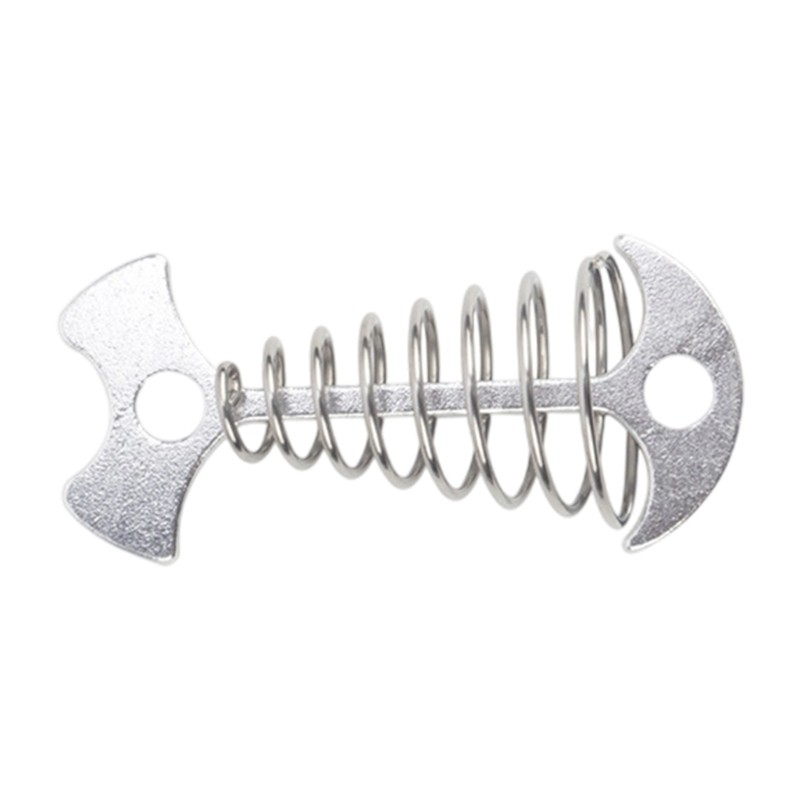Fishbone Deck Anchors Peg Spring Buckles Deck Planks Board Tent Stakes Enduring