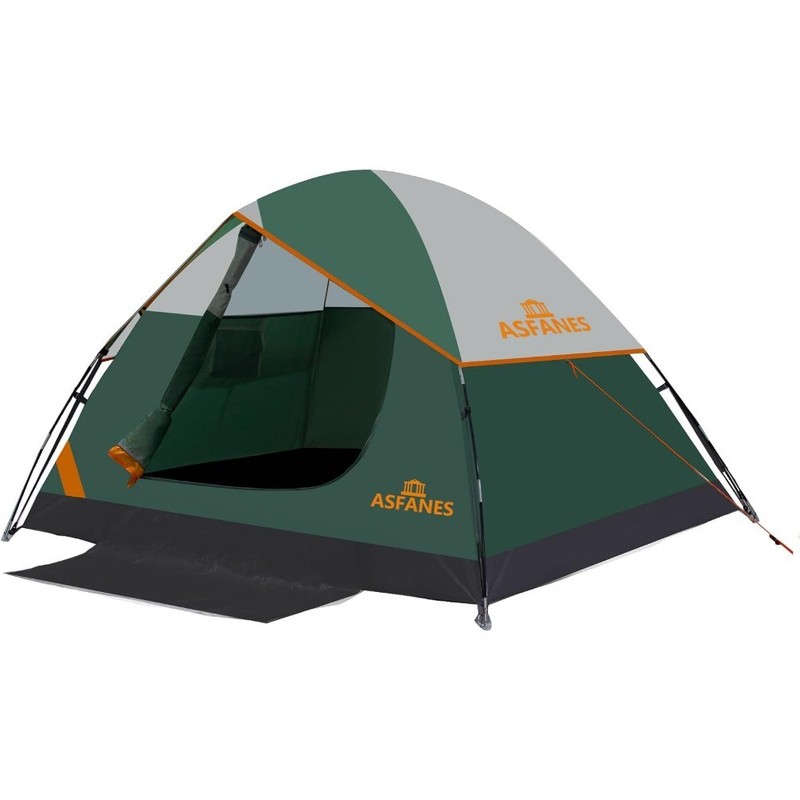 2-12 Person Waterproof Camping Tent, Double Layer for Picnics & Backyard