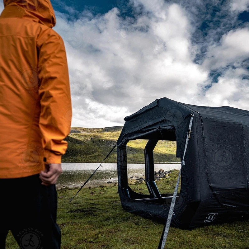 Fast-Deploying Inflatable Shelter Tent PVC Air Station Portable Camping Tent gallery