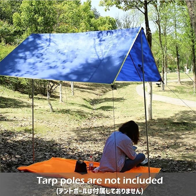 Waterproof Camping Ground Cloth Tent Trap Footprint Groundsheet for Backpacking gallery
